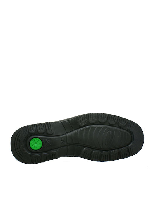 3004-01 Ghete Bărbați Din Piele Negre