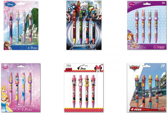 Justnote Disney Στυλό Ballpoint Σετ 24τμχ