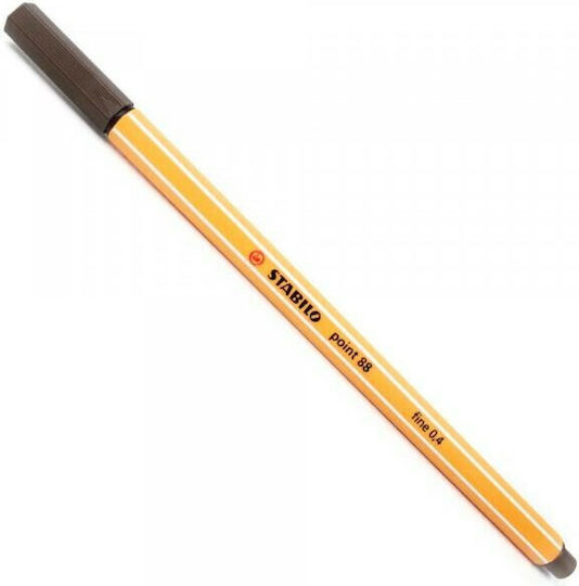 Stabilo Point 88 Μαρκαδόρος Σχεδίου Καφέ 0.4mm