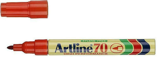 Artline 70 Permanent Marker 1.5mm Red