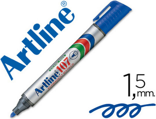 Artline 107 Marker 1.5mm Blau