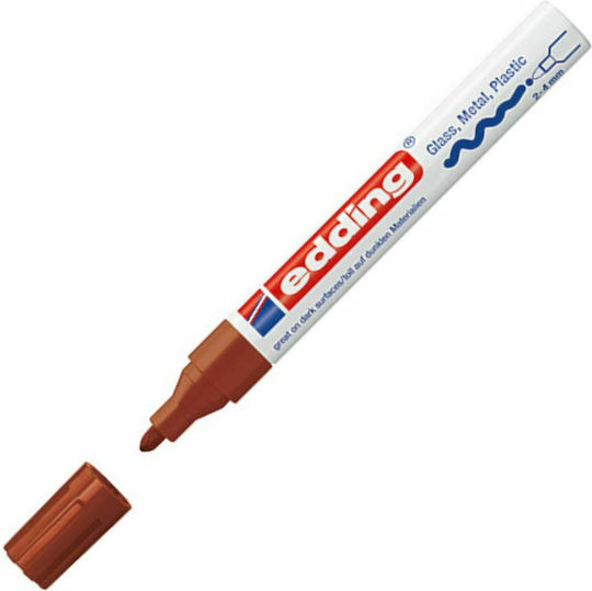 Edding 750 Permanent Marker 4mm Brown
