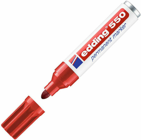 Edding 550 Permanent Marker 4mm Red