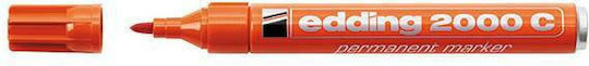 Edding 2000C Ανεξίτηλος Μαρκαδόρος Πορτοκαλί 3mm