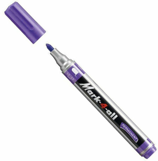 Stabilo 651 Mark 4 All Ανεξίτηλος Μαρκαδόρος Μωβ 2.5mm