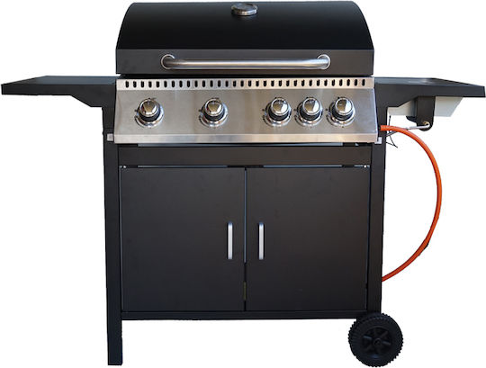 Berkman Gas Grill with 4 pcs 12kW and Side Burner
