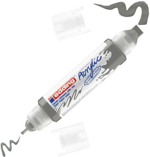 Edding 5400 Ακρυλικός Μαρκαδόρος Silver 10mm