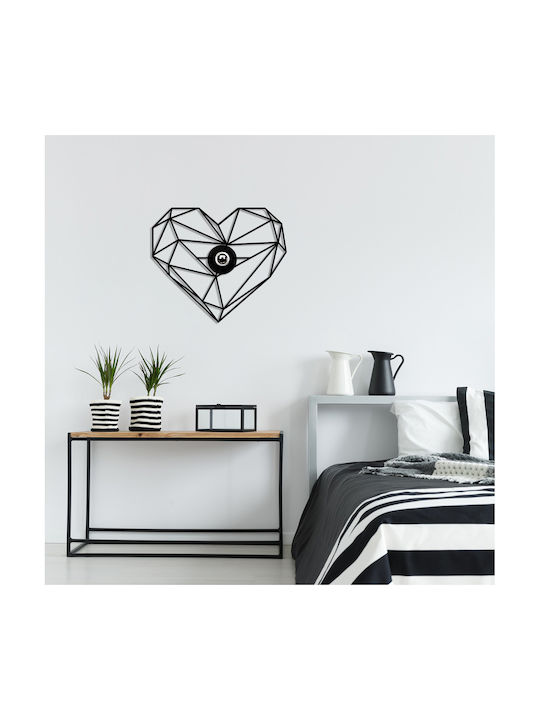 Megapap Heart Φωτιστικό Τοίχου Μαύρο 47x40x12εκ. Megapap Heart Φωτιστικό Τοίχου Μαύρο 47x40x12εκ.