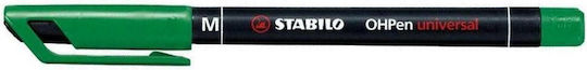 Stabilo ΟΗPen Universal M Маркер за Прозрачни Филми 1мм Зелен