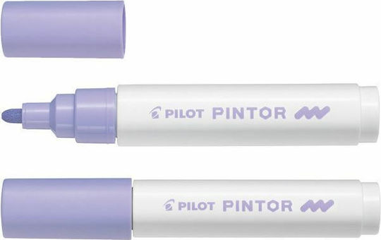 Pilot Pintor Medium Marker de Proiectare 1.4mm Pastel Purple