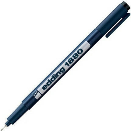 Edding 1880 Drawliner Marker de Desen Negru 01.1880-02/1 0.2mm
