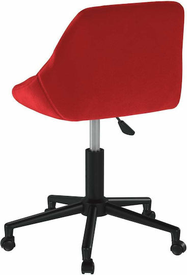 vidaXL Scaun De Birou Burgundy