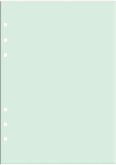Contax Organizer Pocket 30 Refill Pads A5 Green