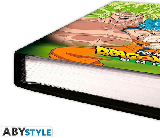 Abysse Broly Vs Goku and Vegeta Notebook 180 Sheets A5 Ruled Multicolour