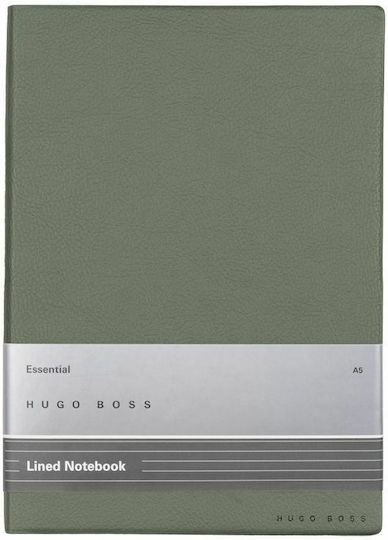 Boss Essential Storyline Carnet 80 Foi A5 Cu dungi Verde