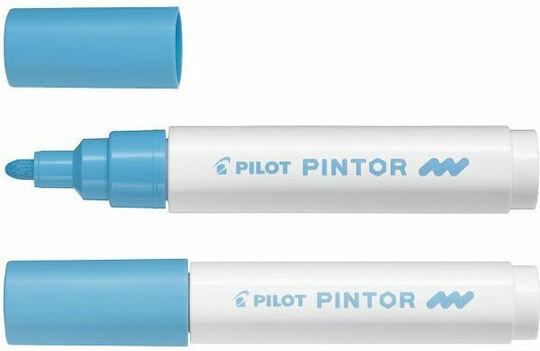 Pilot Pintor Medium Design Marker 1.4mm Pastel Blue