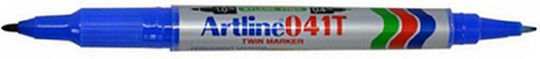 Artline 041Τ Marker 1mm Blue