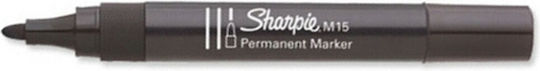 Sharpie Μ15 Ανεξίτηλος Μαρκαδόρος Μαύρος 2mm
