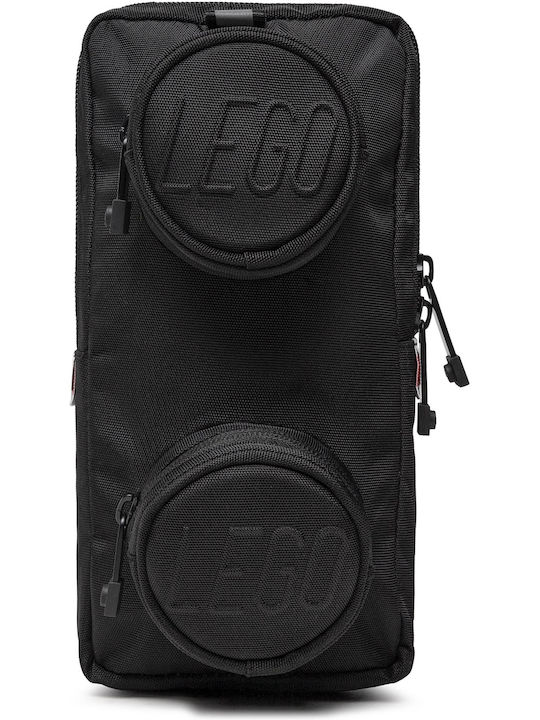 Brick 1x2 Men's Shoulder / Crossbody Bag Black