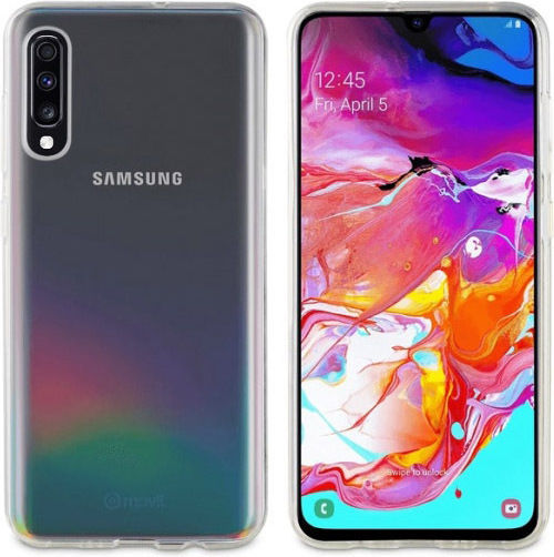 TPU Back Cover Silicone 2mm Transparent (Galaxy A50)
