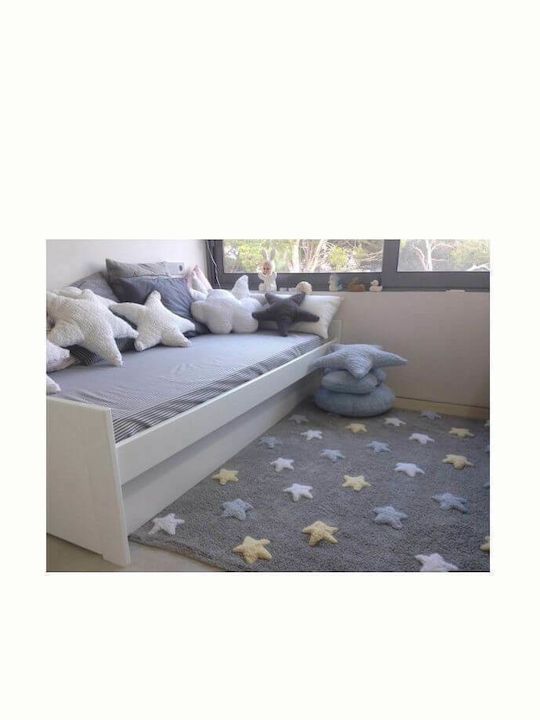 Lorena Canals Детска Декоративна Възглавница Star Светлосиня 50x50см