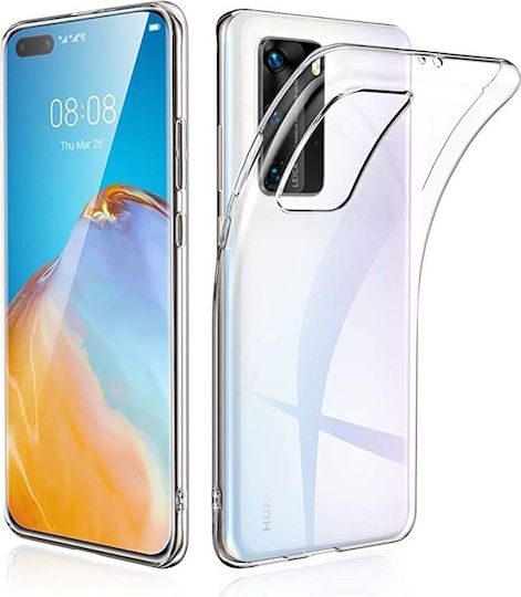 Задна корица Силикон 2мм Прозрачен (Huawei P40)