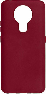 Silicone Back Cover Burgundy (Nokia 3.4)