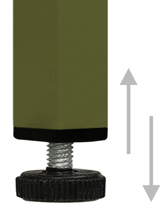 TV-Ständer Aus Metall Lindgrün M105xP35xH101.5cm