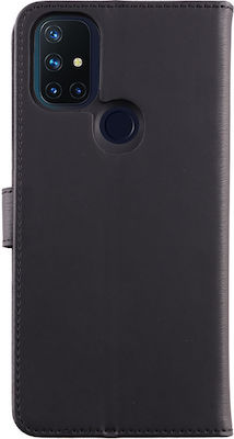 Volte-Tel Allure Magnet Synthetic Leather Wallet Black (OnePlus Nord N10 5G)