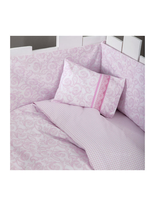Nima Duvet Crib Precious Pink 100x140cm