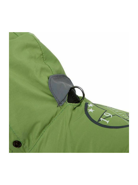 Kerbl Vancouver Μπουφάν Σκύλου Fleece / Αδιάβροχο / Αντιανεμικό με Κουκούλα Πράσινο