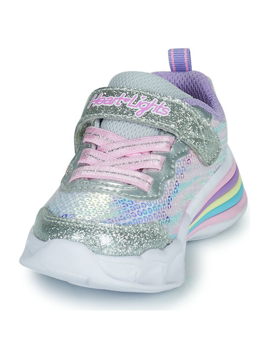 SWEETHEART Παιδικά Sneakers με Σκρατς Ασημί