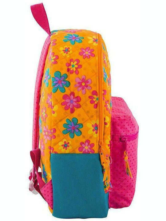 Stephen Joseph Ghiozdan Saco Ghiozdane scoala Tip Rucsac Quilted Husă pentru sticlă de apă pentru Grădinița Culoare Full Face Multicolor