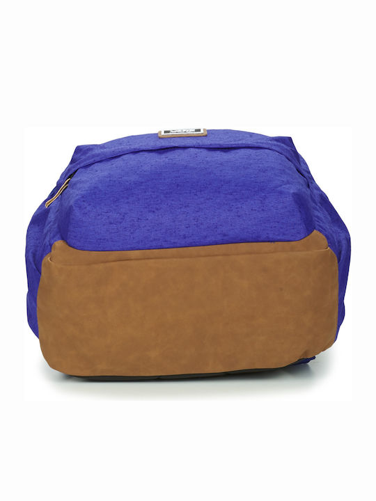Vans Realm Plus Royal Blu Σχολική Τσάντα Πλάτης Γυμνασίου - Λυκείου Μπλε 20lt