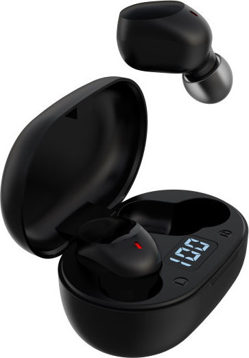 Devia Joy A6 Series In-ear Bluetooth Handsfree Earphones with Charging Case Black