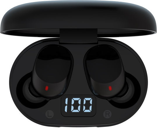 Devia Joy A6 Series In-ear Bluetooth Handsfree Earphones with Charging Case Black