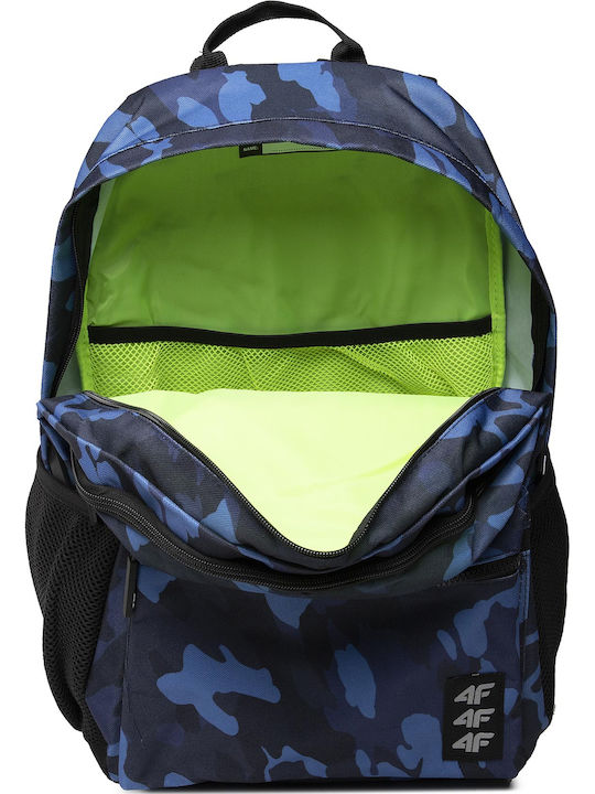 4F School Bag Backpack Junior High-High School in Blue color