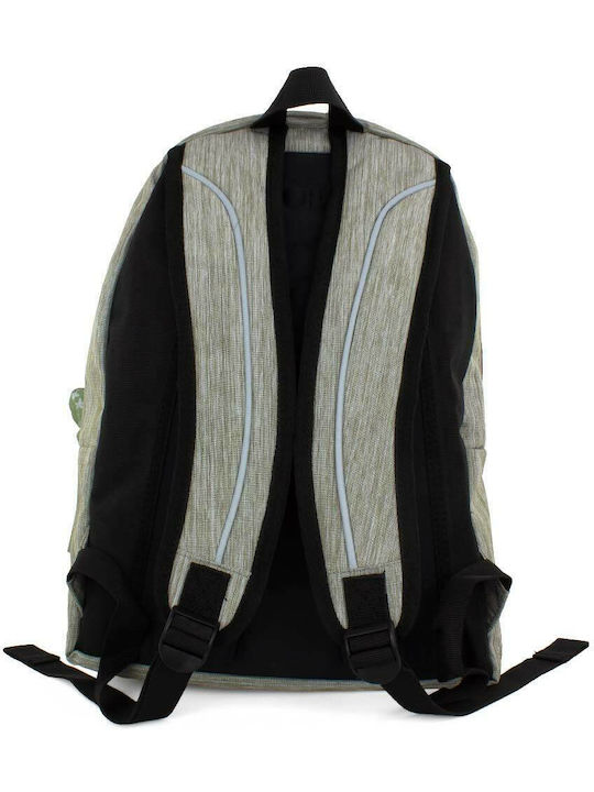 Polo Doppelte Schal Schulranzen Rucksack Junior High-High School mit Flaschenhalter Olive 27 Liter 30 x 24 x 42 cm