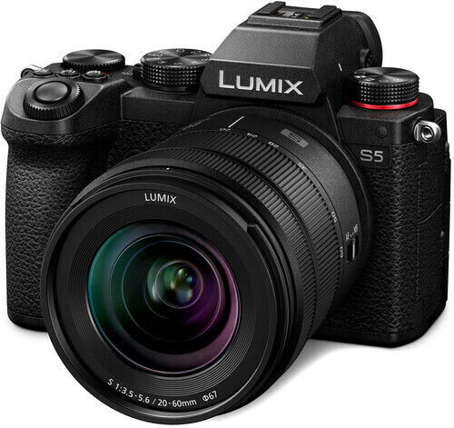 Panasonic Lumix S5 Mirrorless Camera Body Black