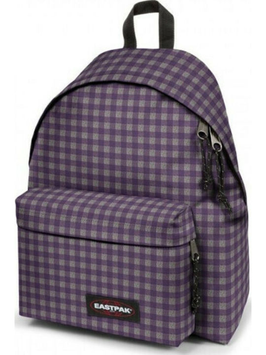 Eastpak Padded Pak'r Checksange Purple School Bag Backpack Junior High-High School Purple 24Liters