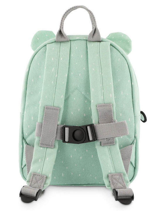 Trixie Mr. Polar Bear School Bag Backpack Kindergarten Light Blue