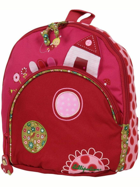 Lilliputiens Liz School Backpack For Kindergarten Red 25 x 12 x 27.5cm