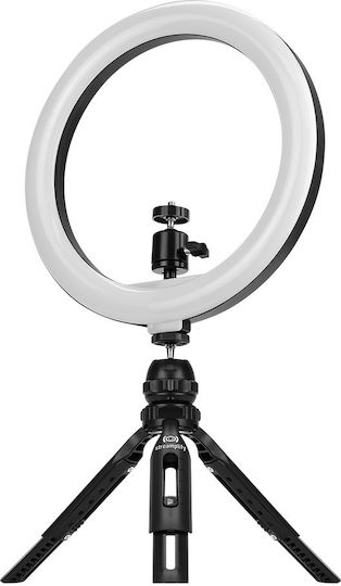 Kolink Streamplify Ring Light 26cm 3000 - 6000K με Επιτραπέζιο Τρίποδο και Βάση για Κινητό