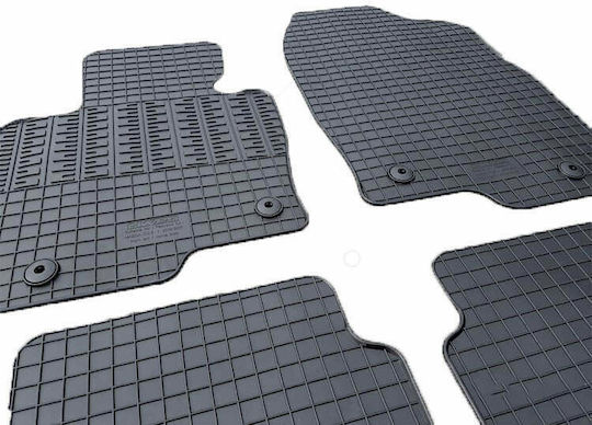 Cik Set of Front and Rear Mats 4pcs for Mazda CX-5 2012-2017 Black