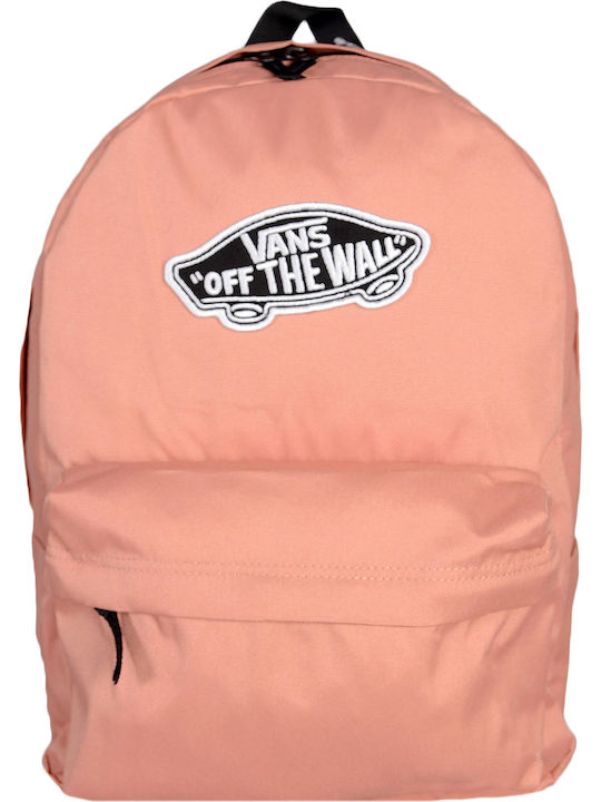 Vans Realm Backpack Ghiozdan Școlar de Spate Școala Gimnazială-Liceu Roz 22 Litri