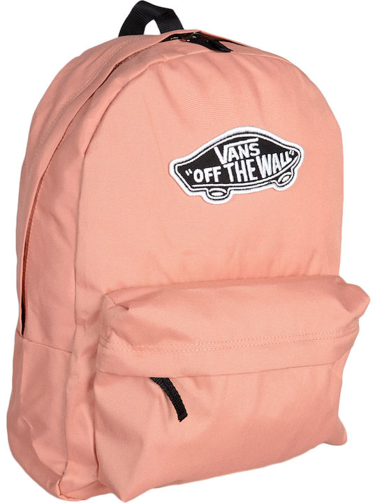 Vans Realm Backpack Ghiozdan Școlar de Spate Școala Gimnazială-Liceu Roz 22 Litri
