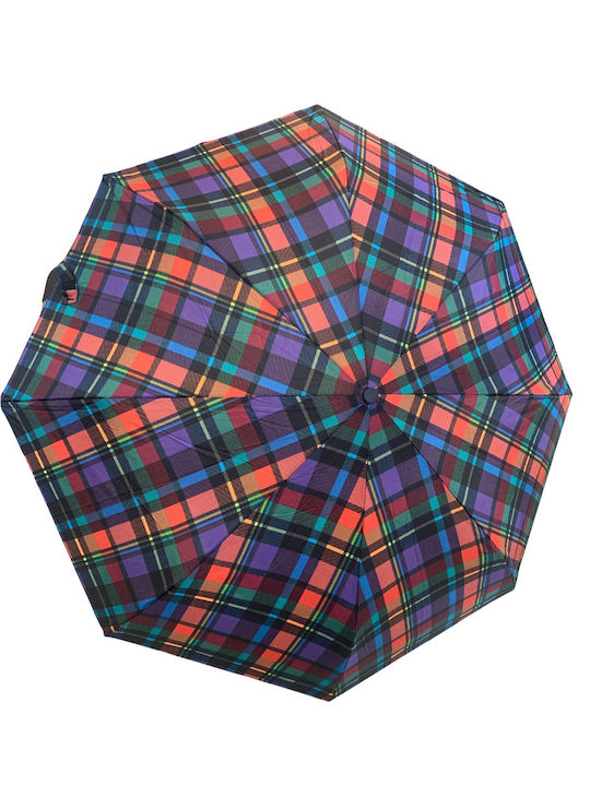 Derby umbrelă manual pentru femei Art. E700168P Mini Hit Check 3sec. 53/8.in Plaid Col.3
