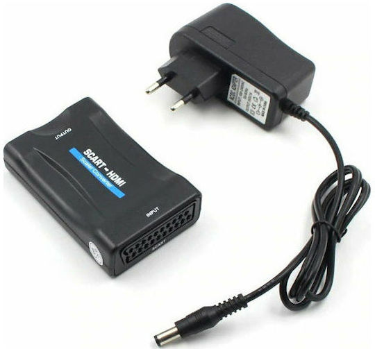 Konverter Scart weiblich zu HDMI weiblich 1Stück HL-1015