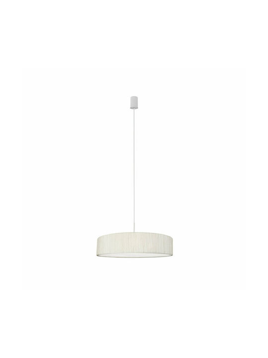 Nowodvorski Turda Pendant Light Beige with Socket E27 50cm