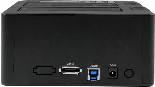 StarTech Докинг станция за 2 Хард Диска SATA 2.5" / 3.5" с връзка USB 3.0 / eSATA (SDOCK2U33RE)